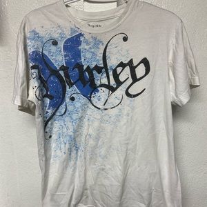 Y2k Hurley Logo T-Shirt Size M